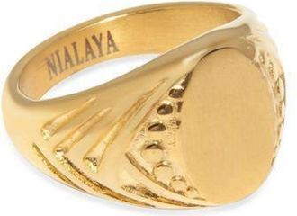 Nialaya Anello placcato oro