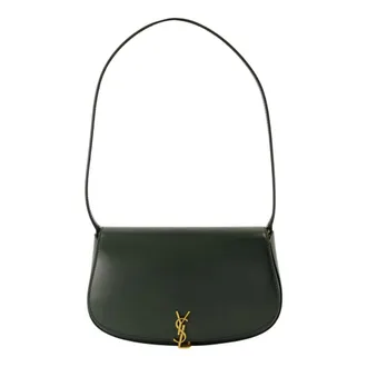 Saint Laurent Shoulder Bags, female, Green, Size: ONE SIZE Le Sac Voltaire Mini
