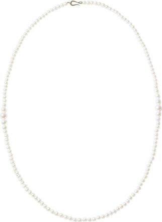 Mizuki 14K Yellow Gold Freshwater Pearl Necklace - Womens - Freshwater Pearl/14kt Yellow Gold
