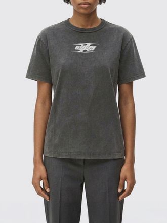 Alexander Wang T-shirts in cotone con logo T By Alexander Wang