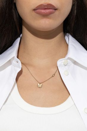 Coach Brass Necklace, Womens, Gold