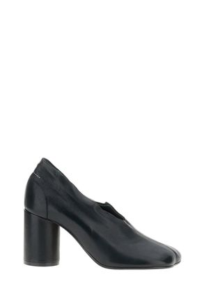 Maison Margiela Anatomic Nappa Leather Court Pumps With Cylindrical Heel
