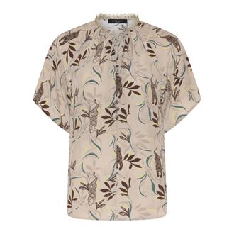 Bruuns Bazaar BarcellaBBKarly Blouse - female - Bruuns Bazaar - Shirts - Beige - 2XL - Blouses & Shirts