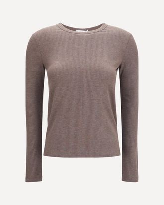 Max Mara Ribbed long-sleeve Sweater Female L