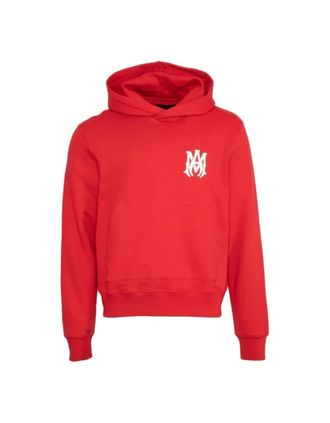 Amiri Mens Amiri MA Logo Red Hoodie - Size: 44