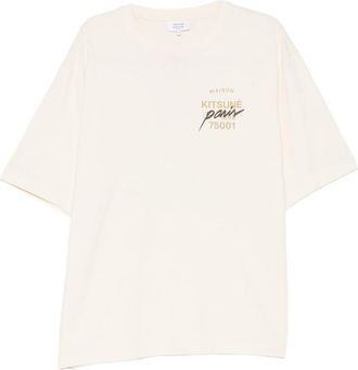 Maison Kitsun&eacute; Logo-print T-shirt