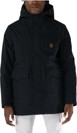 RefrigiWear Parka Linneo Jas - Heren - Winterjassen - Zwart - 2XL - Polyester - Jassen