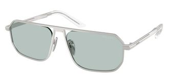 Prada PR A53S 27540N Mens Sunglasses Silver Size 59