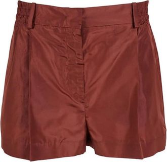 Valentino Garavani Pressed-Crease Tailored Shorts