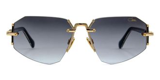 Cazal 9509 001 Womens Sunglasses Gold Size 57