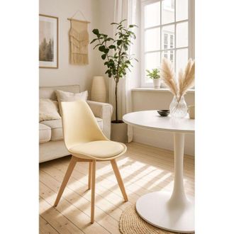 Regalos Miguel Sillas Comedor - Silla Synk Basic - Marfil