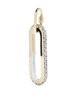 Maria Black 14kt yellow gold Memory Lane diamond charm - women - 14kt Yellow Gold/Diamond - One Size