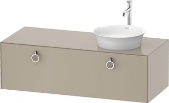 Duravit Duravit - Tulip Blanco, Mueble De Ba&ntilde;o Colgado En La Pared, Ancho