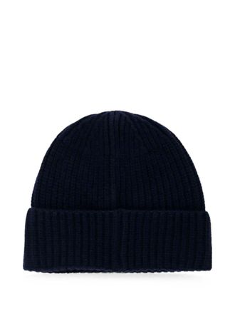 Stone Island Mens Hat, Virgin Wool, Black