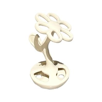 OEM Estante Organizador Con Forma De Flor Para Ba&ntilde;o, Ideal Para Cosm&eacute;ticos, Joyas Y Cepillos De Dientes. Color Crema