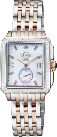Gevril Group Bari Tortoise Mother of Pearl Dial Ladies Watch 9254B