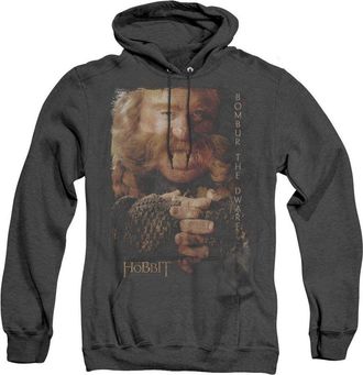 Gildan The Hobbit Bombur Adult Heather Hoodie / Hooded Sweatshirt