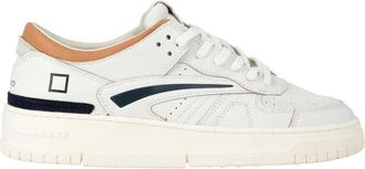 D.A.T.E. Torneo Sneaker - Heren - Sneakers - Wit - 40 EU - Leer - Schoenen