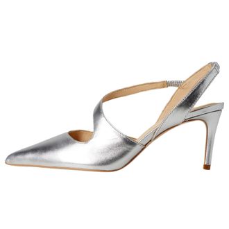 Jack Rogers Ansley Pump Silver 111251HL01 Womens