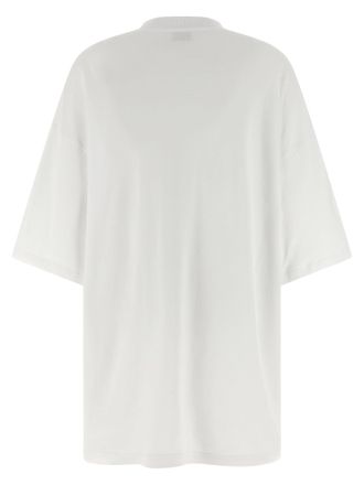 Moschino Womens White Cotton Short Dress