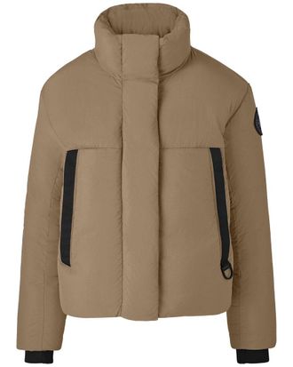 Canada Goose Junction Cropped Black Label Puffer Coat