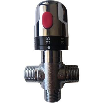 OEM V&aacute;lvula Termost&aacute;tica Para Calentador Solar De Agua, Dn15, 1 Unidad, Cromada