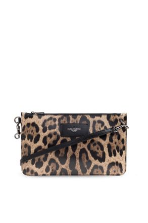 Dolce & Gabbana Animal Print Shoulder Bag