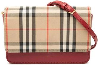 Burberry Borsa Pre-owned Crossbody - - Pre-owned - Donna - Rosso - ONE SIZE