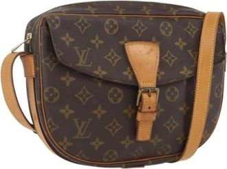 Louis Vuitton Pre-owned Cross Body Bags, female, Brown, Size: ONE SIZE Pre-owned Canvas Cross Body Bag