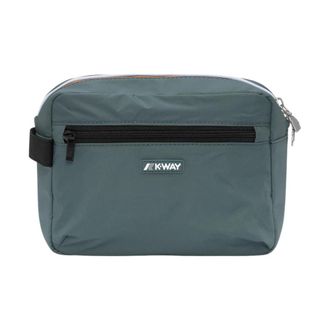 K-Way Toilettas - unisex - Tassen - Groen - Maat: ONE Size Nylon