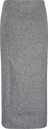 Circus Hotel Viscose Midi Midi Skirt - Grey