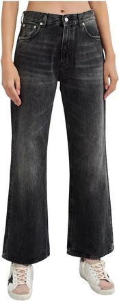 Haikure Dames, Jeans, Zwart, Maat: W27 Katoen