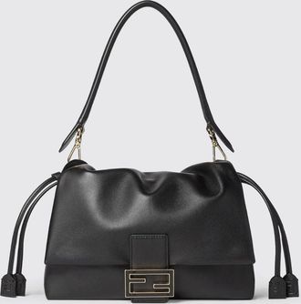 Fendi Borsa Mamma Baguette media Fendi in nappa