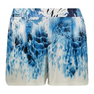 Alberta Ferretti Rounded Hem Shorts - female - Alberta Ferretti - Short Shorts - Multicolor - S - Shorts