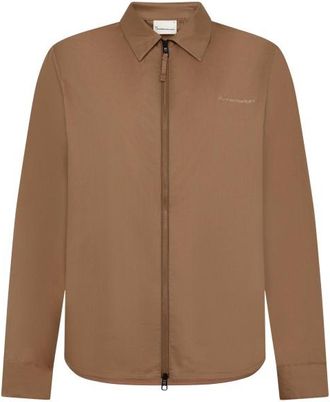 Knowledge Cotton Apparel Vent Ripstop 90 Overshirt Freizeitjacke f&uuml;r Damen | braun