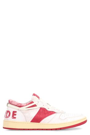 Rhude Rhecess Leather Low-top Sneakers