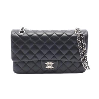 Chanel Pre-owned Vintage Shoulder Bag - Dames - Pre-owned - Zwart - Maat: ONE Size Leer
