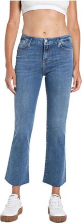 Replay Wb 516 Cropped Jeans - Dames - Cropped Jeans - Blauw - W25 - Katoen - Jeans