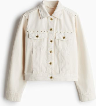 H&M Jeansjacke - White