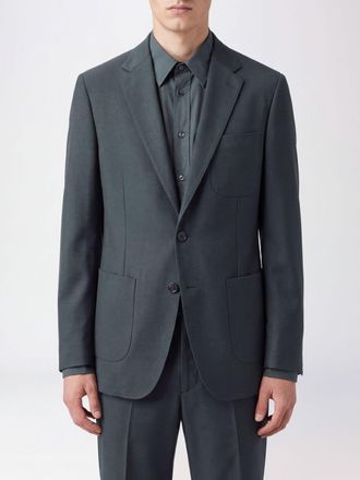 Marni Blazer sartoriale slim fit in tessuto tecnico a monopetto