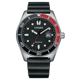 Citizen Mens Eco-drive Black Dial Watch