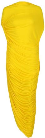 Ferragamo Asymmetric Draped Midi Dress