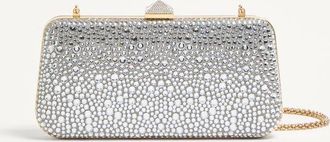 Valentino Garavani Minaudiere Carry Secrets Con Strass Donna CRYSTAL UNI
