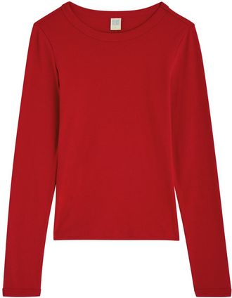 Flore Flore Flore Flore Max Cotton top - Red - L (UK14 / L)