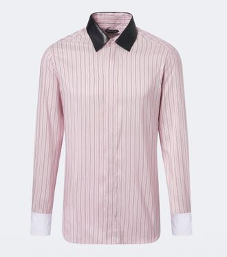 Tom Ford Camisa de seda a rayas
