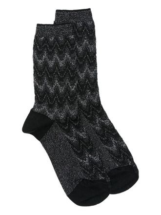 Missoni Zig-Zag Cotton Socks