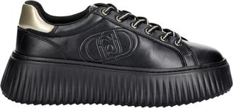 Liu Jo Elodie 01 - Dames - Sneakers - Zwart - 36 EU - Leer - Schoenen