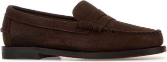 Sebago Womens Dark Brown Dan Suede Loafers Darkbrown Mocassini