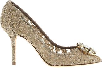 Dolce & Gabbana Bellucci - Rainbow Collection Decollete Beige-Donna