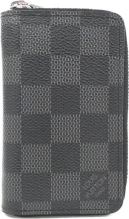 Louis Vuitton Graphite Coated Canvas Coin Purse/Coin Case (Pre-Owned)